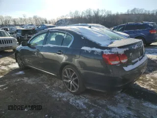2011 Lexus GS 350 with VIN JTHCE1KS5B0028834, listed as a Copart auction lot 41732175 with 179,645 mi miles and Salvage Title. Bid and sale history available at carsss.com. Image 2.