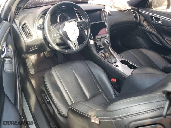 2017 Infiniti Q60 2.0t Premium with VIN JN1CV7EK3HM110923, listed as a Copart auction lot 70687784 with NaN miles and Salvage Title. Bid and sale history available at carsss.com. Image 8.