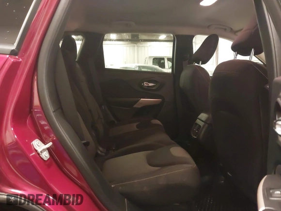 2017 Jeep Cherokee Sport with VIN 1C4PJLAB8HW644366, listed as a IAAI auction lot 41416836 with 48,351 mi miles and . Bid and sale history available at DreamBid. Image 8.