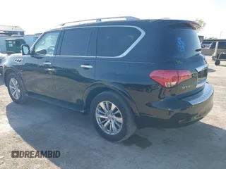 2017 Infiniti QX80 with VIN JN8AZ2NF4H9640940, listed as a IAAI auction lot 42006857 with 86,045 mi miles and . Bid and sale history available at DreamBid. Image 3.
