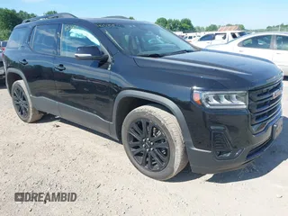 2023 GMC Acadia SLT with VIN 1GKKNULS4PZ265853, listed as a IAAI auction lot 42576872 with 21,610 mi miles and . Bid and sale history available at DreamBid. Image 1.