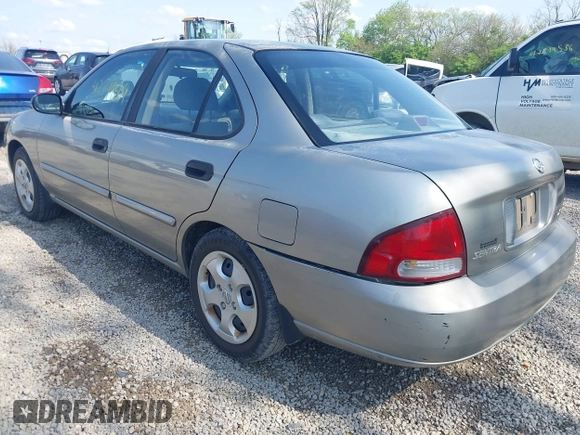 2003 Nissan Sentra XE with VIN 3N1CB51D23L793012, listed as a IAAI auction lot 42144509 with 86,104 mi miles and . Bid and sale history available at DreamBid. Image 3.