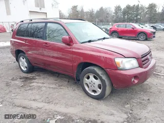 2007 Toyota Highlander w/3rd Row with VIN JTEEP21AX70204993, listed as a IAAI auction lot 41692390 with 216,219 mi miles. Bid and sale history available at carsss.com. Image 1.