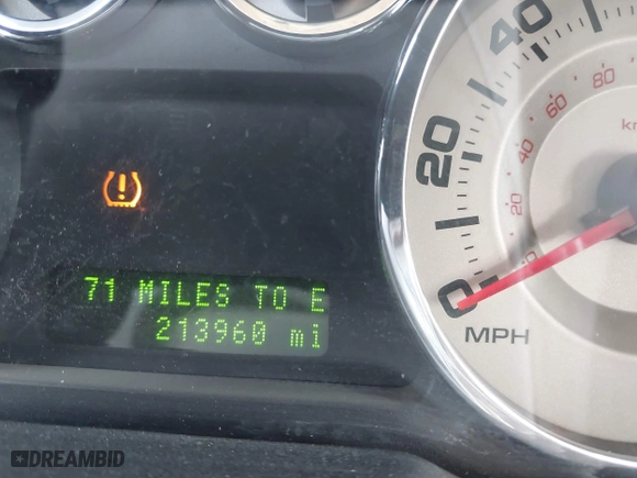 2010 Ford Edge SEL with VIN 2FMDK4JC6ABB12308, listed as a IAAI auction lot 41770787 with 213,960 mi miles. Bid and sale history available at carsss.com. Image 7.