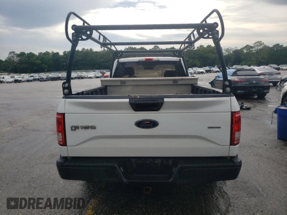2016 Ford F-150 XL with VIN 1FTMF1C83GKD49384, listed as a Copart auction lot 61072825 with 176,247 mi miles and Salvage title. Bid and sale history available at DreamBid. Image 6.