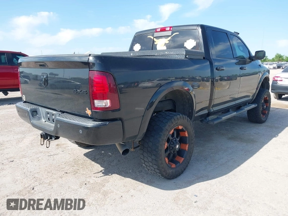 2015 Ram 2500 Laramie with VIN 3C6UR5FL2FG614985, listed as a IAAI auction lot 42031528 with 248,421 mi miles and . Bid and sale history available at DreamBid. Image 4.