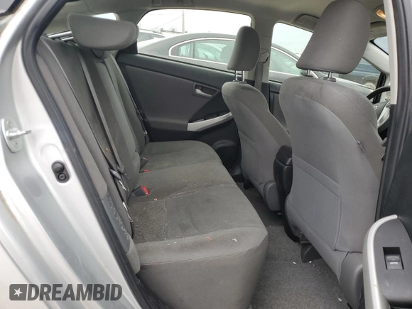 2013 Toyota Prius One with VIN JTDKN3DU4D5630332, listed as a Copart auction lot 53988125 with 124,869 mi miles and Clean Title. Bid and sale history available at DreamBid. Image 10.