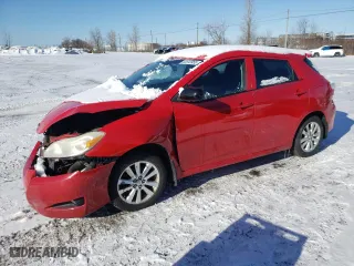 2009 Toyota Matrix with VIN 2T1KU40E09C053350, listed as a Copart auction lot 52012955 with 200,793 mi miles and Salvage Title. Bid and sale history available at carsss.com. Image 1.