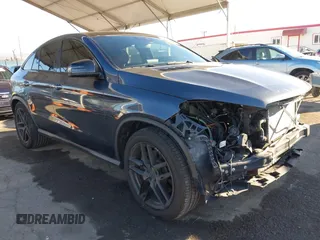 2016 Mercedes-Benz GLE 450 AMG z VIN 4JGED6EBXGA012888, wystawiony jako IAAI lot #41674432 z przebiegiem 61 780 mil mil oraz . Historia ofert i sprzedaży dostępna na DreamBid. Obrazek 1.
