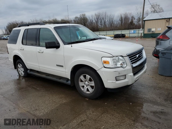 2008 Ford Explorer XLT with VIN 1FMEU73E08UB15868, listed as a Copart auction lot 48079474 with 198,389 mi miles and Non Repairable. Bid and sale history available at DreamBid. Image 4.
