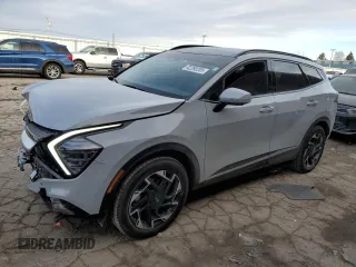 2024 Kia Sportage SX-Prestige with VIN 5XYK5CDF9RG217421, listed as a Copart auction lot 42293205 with 8,515 mi miles and Salvage Title. Bid and sale history available at DreamBid. Image 1.