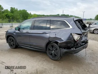 2021 Honda Pilot Special Edition with VIN 5FNYF5H25MB023088, listed as a Copart auction lot 55141015 with 66,163 mi miles and Salvage title. Bid and sale history available at DreamBid. Image 2.