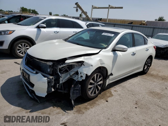 2017 Nissan Altima SL with VIN 1N4AL3AP0HC279040, listed as a Copart auction lot 59194725 with 139,401 mi miles and Salvage title. Bid and sale history available at DreamBid. Image 1.