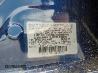 2019 Nissan Versa SV z VIN 3N1CN7AP8KL864080, wystawiony jako Copart lot #55659895 z przebiegiem 107 552 mil mil oraz Szkoda całkowita • Salvage title. Historia ofert i sprzedaży dostępna na DreamBid. Obrazek 13.