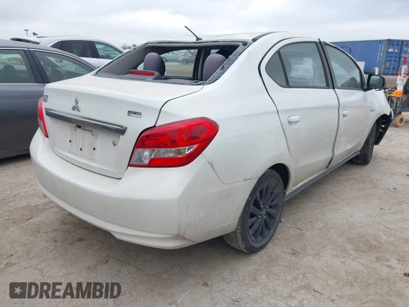 2020 Mitsubishi Mirage SE with VIN ML32F4FJ4LHF02441, listed as a IAAI auction lot 42046624 with 24,794 mi miles and . Bid and sale history available at DreamBid. Image 4.