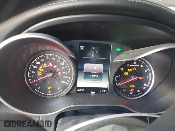 2017 Mercedes-Benz C 43 AMG with VIN WDDWJ6EB1HF459296, listed as a Copart auction lot 62762495 with 131,835 mi miles and Clean title. Bid and sale history available at DreamBid. Image 9.