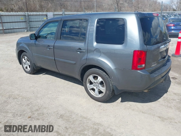 2013 Honda Pilot EX-L with VIN 5FNYF4H61DB035588, listed as a IAAI auction lot 41882840 with 144,243 mi miles and . Bid and sale history available at carsss.com. Image 3.