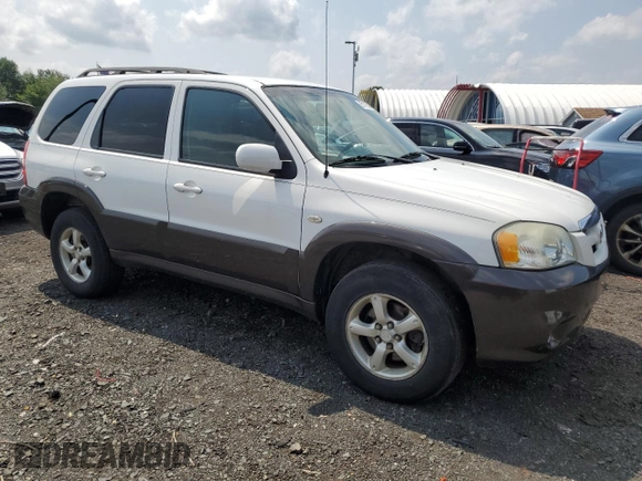 2006 Mazda Tribute S with VIN 4F2YZ04136KM18674, listed as a Copart auction lot 65126554 with 186,941 mi miles and Clean Title. Bid and sale history available at DreamBid. Image 4.