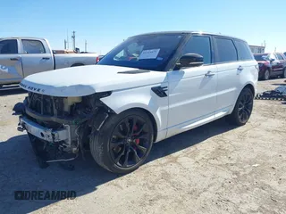 2021 Land Rover Range Rover Sport HST with VIN SALWS2RUXMA749869, listed as a IAAI auction lot 41315473 with 91,623 mi miles. Bid and sale history available at carsss.com. Image 17.
