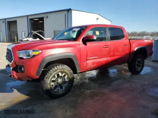 2019 Toyota Tacoma 4WD SR with VIN 3TMCZ5AN3KM227001, listed as a Copart auction lot 88010035 with 100,244 mi miles and Clean Title. Bid and sale history available at carsss.com. Image 1.