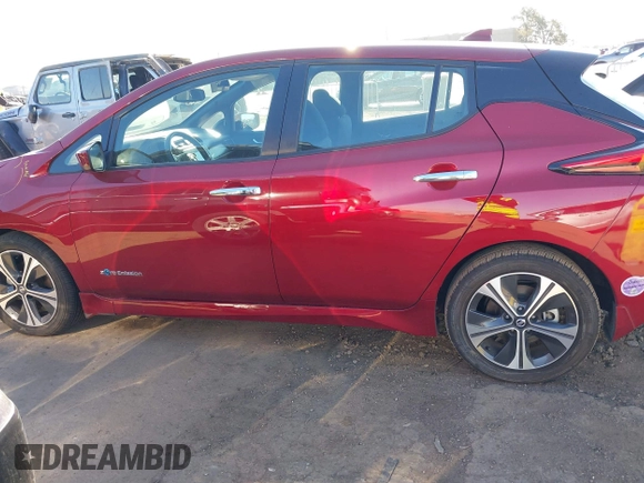 2019 Nissan LEAF SV z VIN 1N4AZ1CPXKC304632, wystawiony jako IAAI lot #41321905 z przebiegiem 15 948 mil mil oraz . Historia ofert i sprzedaży dostępna na DreamBid. Obrazek 14.