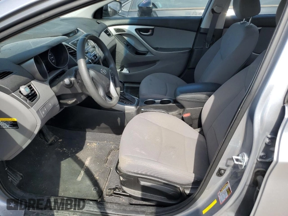 2016 Hyundai Elantra SE with VIN 5NPDH4AE1GH778977, listed as a Copart auction lot 47288054 with 51,064 mi miles and Salvage Title. Bid and sale history available at DreamBid. Image 7.