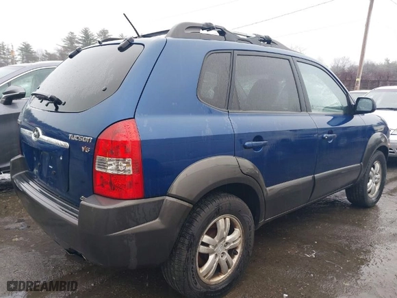 2006 Hyundai Tucson GLS with VIN KM8JN72D66U311444, listed as a IAAI auction lot 41866138 with NaN miles. Bid and sale history available at carsss.com. Image 4.