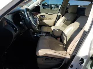 2020 Nissan Armada Platinum with VIN JN8AY2NF0L9360461, listed as a Copart auction lot 81579324 with 129,982 mi miles and Salvage Title. Bid and sale history available at carsss.com. Image 7.