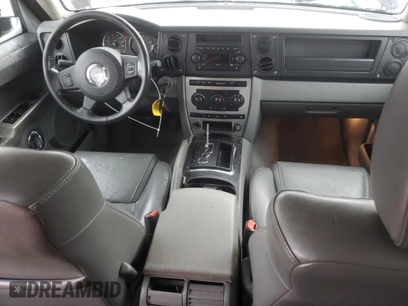 2006 Jeep Commander with VIN 1J8HH48N86C146004, listed as a Copart auction lot 81640314 with 194,392 mi miles and Salvage Title. Bid and sale history available at carsss.com. Image 8.