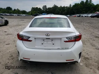 2017 Lexus RC with VIN JTHSM5BC1H5003410, listed as a Copart auction lot 62877934 with 83,551 mi miles and Salvage Title. Bid and sale history available at carsss.com. Image 6.
