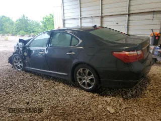 2011 Lexus LS 460 z VIN JTHCL5EF6B5011460, wystawiony jako Copart lot #56664115 z przebiegiem Nie podano mil oraz Szkoda całkowita • Salvage title. Historia ofert i sprzedaży dostępna na DreamBid. Obrazek 2.