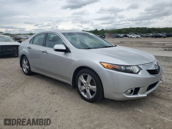 2012 Acura TSX Technology with VIN JH4CU2F63CC000665, listed as a Copart auction lot 55163745 with 234,814 mi miles and Salvage title. Bid and sale history available at DreamBid. Image 4.