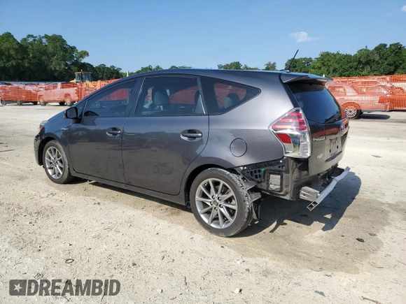 2017 Toyota Prius Two with VIN JTDZN3EU8HJ062810, listed as a Copart auction lot 55595595 with 126,691 mi miles and Salvage Title. Bid and sale history available at DreamBid. Image 2.