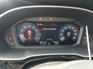 2020 Audi Q3 Premium z VIN WA1AECF33L1008711, wystawiony jako Copart lot #53907995 z przebiegiem 64 411 mil mil oraz Szkoda całkowita • Salvage title. Historia ofert i sprzedaży dostępna na DreamBid. Obrazek 9.