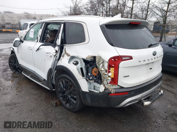 2020 Kia Telluride SX z VIN 5XYP5DHC8LG020971, wystawiony jako IAAI lot #41108655 z przebiegiem 53 851 mil mil oraz . Historia ofert i sprzedaży dostępna na DreamBid. Obrazek 3.