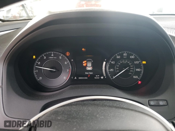 2022 Acura RDX Technology with VIN 5J8TC1H54NL007390, listed as a Copart auction lot 66625625 with 20,214 mi miles and Salvage title. Bid and sale history available at DreamBid. Image 9.