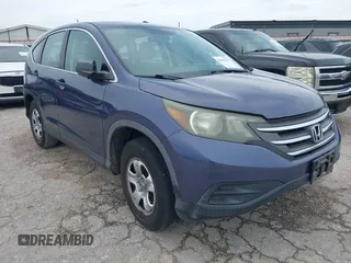 2013 Honda CR-V LX with VIN 3CZRM3H33DG711862, listed as a IAAI auction lot 42468203 with 122,378 mi miles and . Bid and sale history available at DreamBid. Image 1.