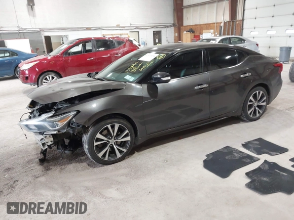 2016 Nissan Maxima Platinum with VIN 1N4AA6AP3GC404618, listed as a IAAI auction lot 42372458 with 133,968 mi miles and . Bid and sale history available at DreamBid. Image 17.