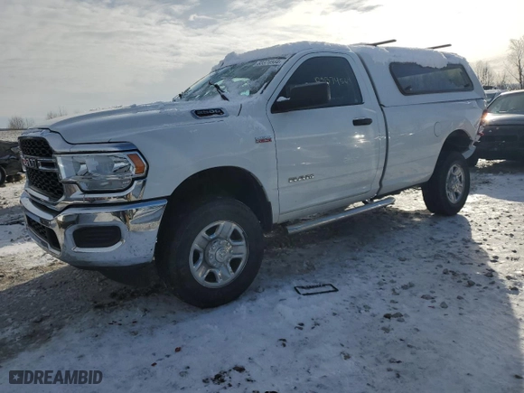 2019 Ram 2500 Tradesman with VIN 3C6MR5AJ7KG569283, listed as a Copart auction lot 83374564 with 91,243 mi miles and Non Repairable. Bid and sale history available at carsss.com. Image 1.