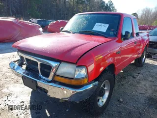 1999 Ford Ranger XL with VIN 1FTZR15V2XTA07631, listed as a IAAI auction lot 41591752 with 179,967 mi miles. Bid and sale history available at carsss.com. Image 2.