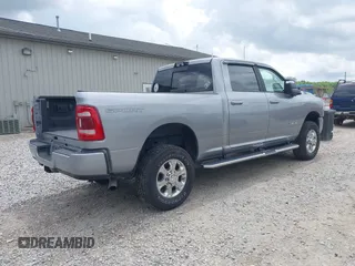 2024 Ram 2500 Big Horn with VIN 3C6UR5DJ1RG186140, listed as a IAAI auction lot 42244804 with 18,907 mi miles and . Bid and sale history available at DreamBid. Image 4.