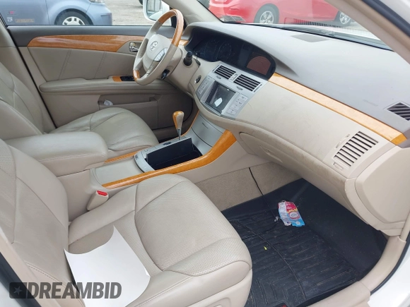 2006 Toyota Avalon XL with VIN 4T1BK36B96U096687, listed as a IAAI auction lot 41943651 with 59,298 mi miles and . Bid and sale history available at DreamBid. Image 5.
