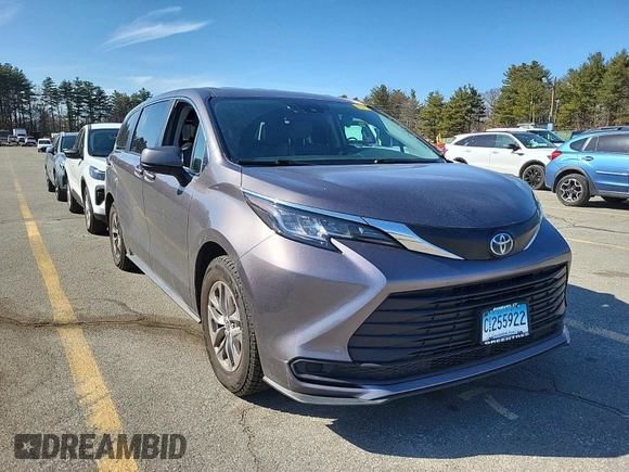 2022 Toyota Sienna LE с VIN 5TDKSKFC2NS047017, выставлен на аукционе IAAI как лот 42501101 с пробегом 155 942 миль миль и . История ставок и продаж доступна на DreamBid. Изображение 42.