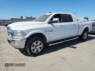2018 Ram 2500 Laramie with VIN 3C6UR5NL2JG142720, listed as a Copart auction lot 62519285 with 107,727 mi miles and Salvage title. Bid and sale history available at DreamBid. Image 1.