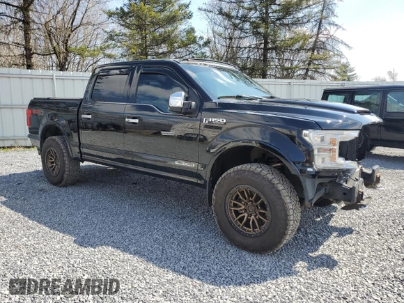 2018 Ford F-150 XL with VIN 1FTFW1E11JFD72882, listed as a Copart auction lot 54315135 with 0 mi miles and Salvage Title. Bid and sale history available at carsss.com. Image 4.