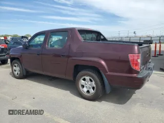 2011 Honda Ridgeline RT with VIN 5FPYK1F22BB009144, listed as a Copart auction lot 53429645 with 133,075 mi miles and Salvage Title. Bid and sale history available at carsss.com. Image 2.