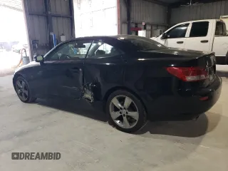2011 Lexus IS 250 C z VIN JTHFF2C27B2516993, wystawiony jako Copart lot #58321315 z przebiegiem 168 763 mil mil oraz Szkoda całkowita • Salvage title. Historia ofert i sprzedaży dostępna na DreamBid. Obrazek 2.