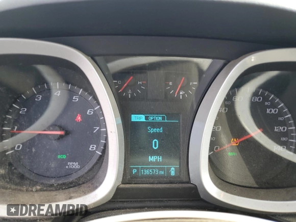2015 Chevrolet Equinox LS with VIN 2GNFLEEK7F6347793, listed as a Copart auction lot 53032705 with 136,573 mi miles and Salvage Title. Bid and sale history available at carsss.com. Image 9.