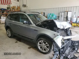 2007 BMW X3 3.0si with VIN WBXPC93437WF11868, listed as a Copart auction lot 63871695 with 149,953 mi miles and Salvage title. Bid and sale history available at DreamBid. Image 4.