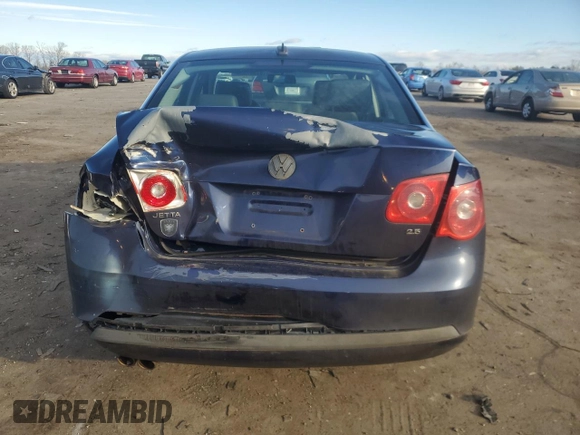 2006 Volkswagen Jetta Sedan 2.5L with VIN 3VWSG71K36M752551, listed as a Copart auction lot 87307034 with 230,220 mi miles and Salvage Title. Bid and sale history available at carsss.com. Image 6.
